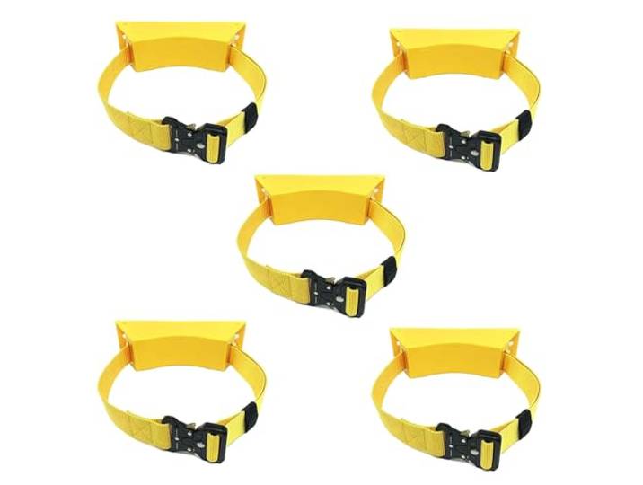 An der Wand montierter Flaschenhalter(Yellow,5pack)