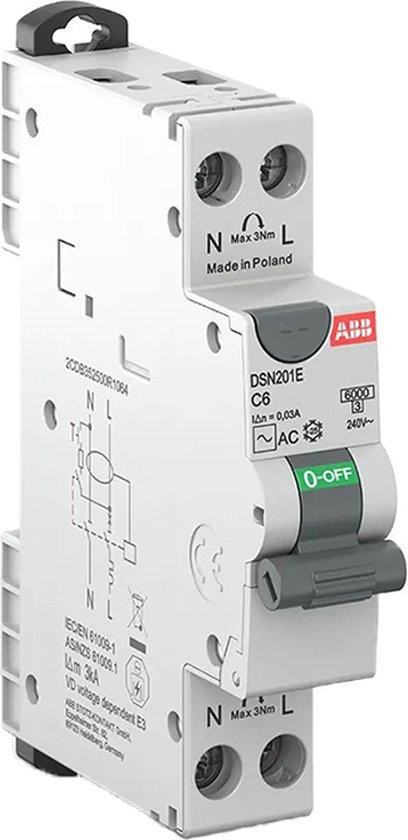 ABB Elektronische aardlekschakelaar 2-polig type 1164