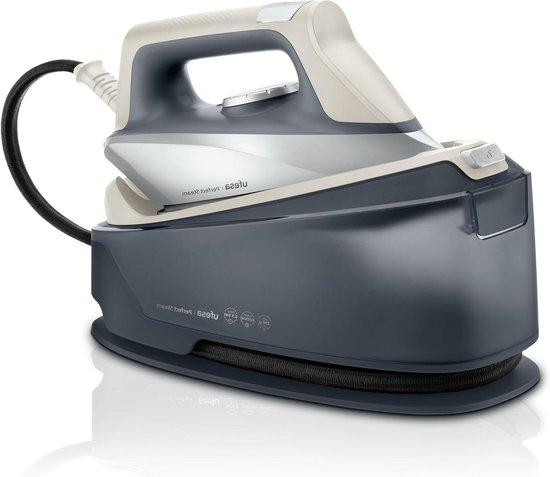 Ufesa Stoomstrijkijzer met Stoomstation en 12 liter tank, Zwart en grijs