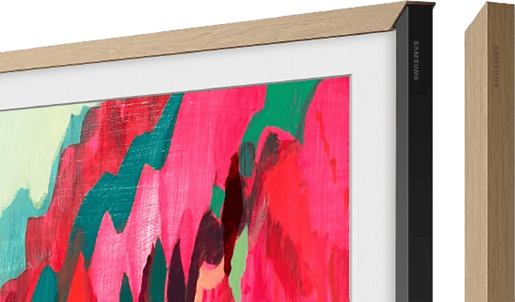 Marco intercambiable - SAMSUNG VG-SCFF85TKBXC para TV The Frame 2025 de 85", Teca