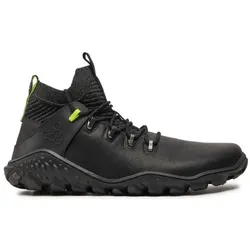 No Name, Herren, Wanderschuhe, Vivobarefoot Magna Forest ESC Wanderschuhe - Obsidian Lime (46), Grün, Schwarz