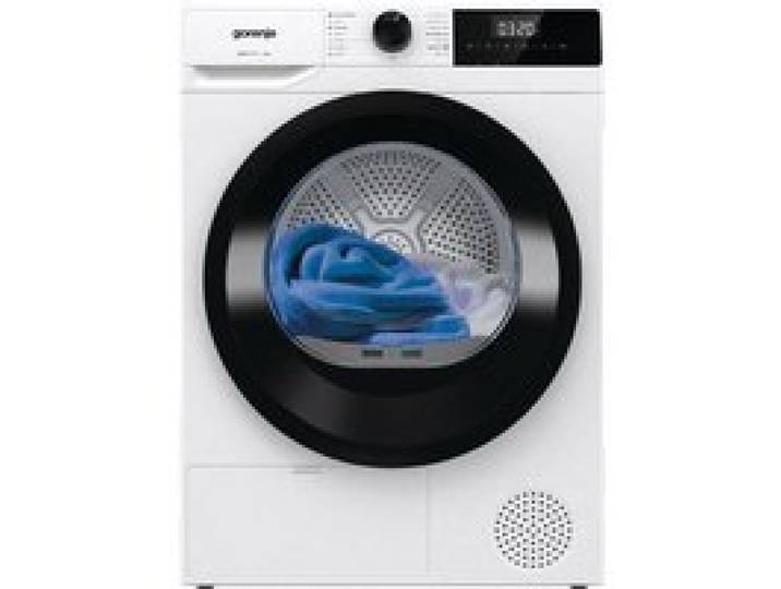 Sèche-linge à condensation blanc - GORENJE - Capacité 8 kg - Écran LED - Commande électronique - Séchage délicat