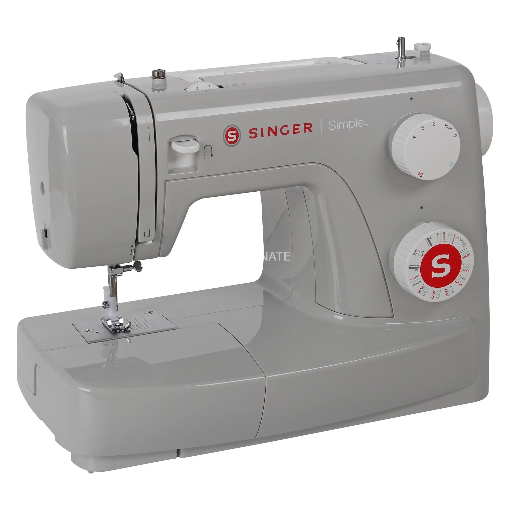 Singer Mechanische Nähmaschine Simple 3223 (hellgrau) (230182102)