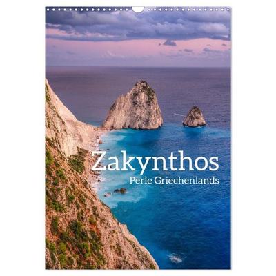 Zakynthos - Perle Griechenlands (Wandkalender 2027 DIN A3 hoch), CALVENDO Monatskalender