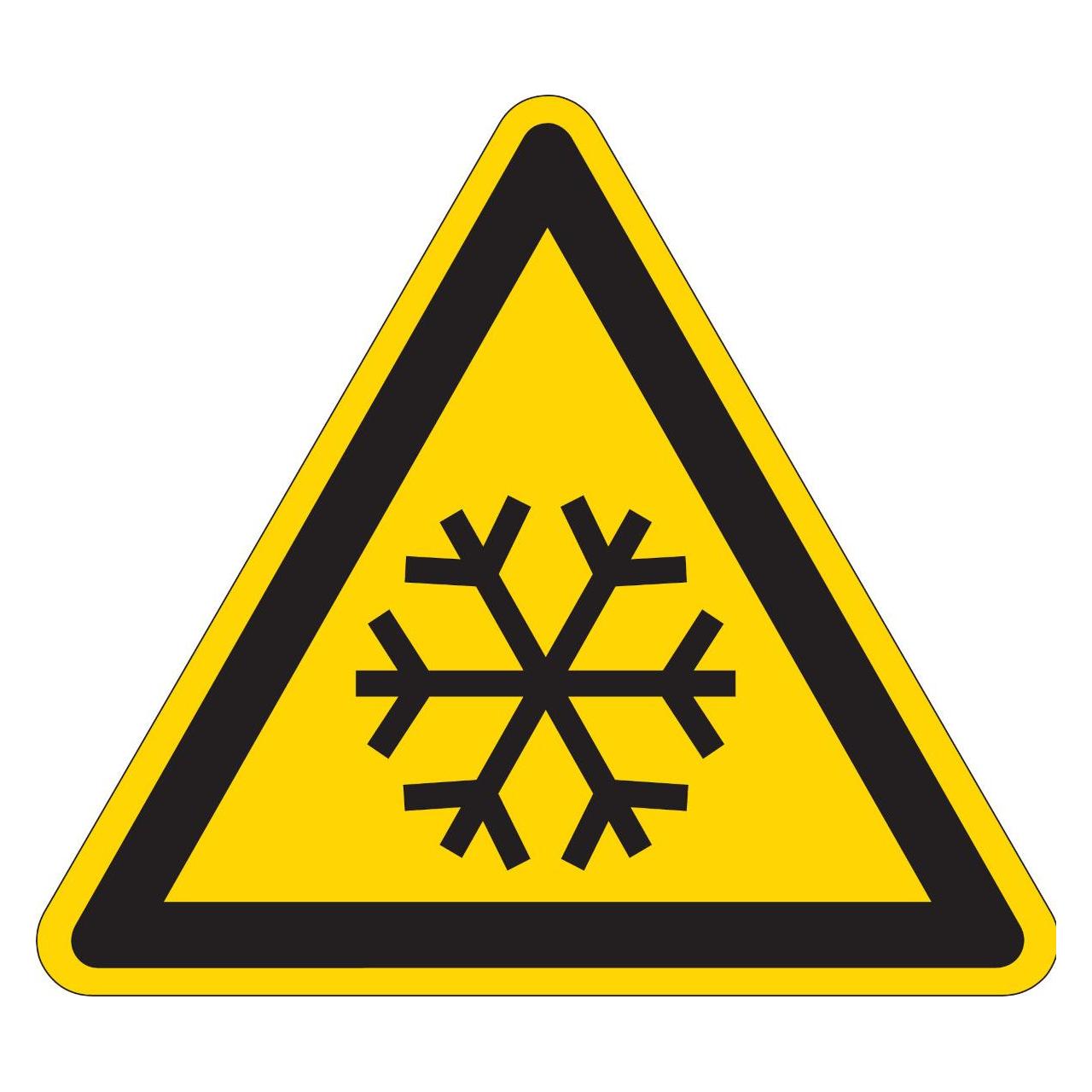 Brady PIC 323-TRI 100-B7527, Warnschilder - Warnung vor Kälte (223390)