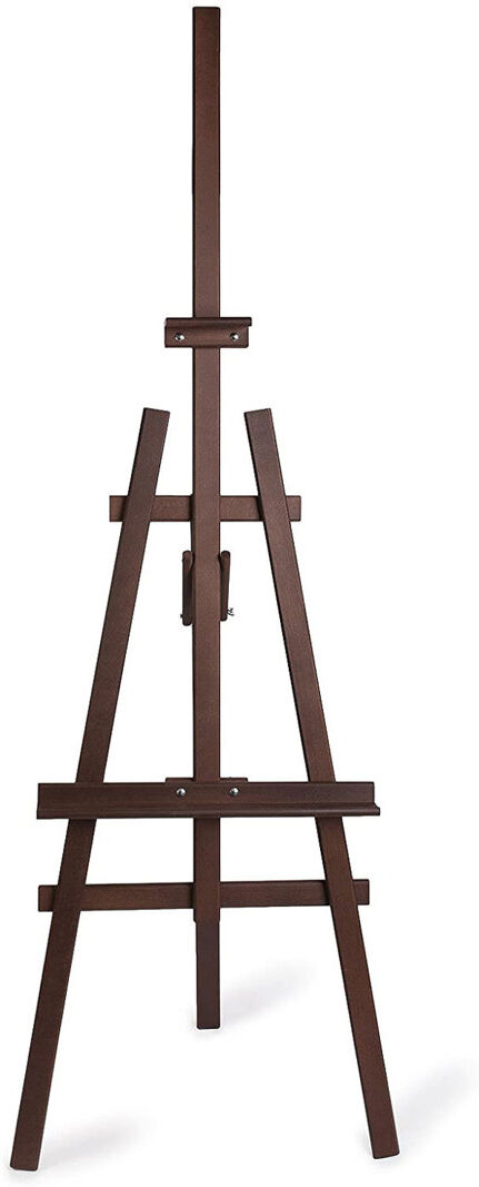 Ebern Designs Gargi Folding Easel Brown 180'Hx51'Wx45'D