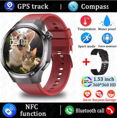 Inspire Essentials Watch 5 MAX AMOLED GPS Smart Watch With Bluetooth Calling And NFC g