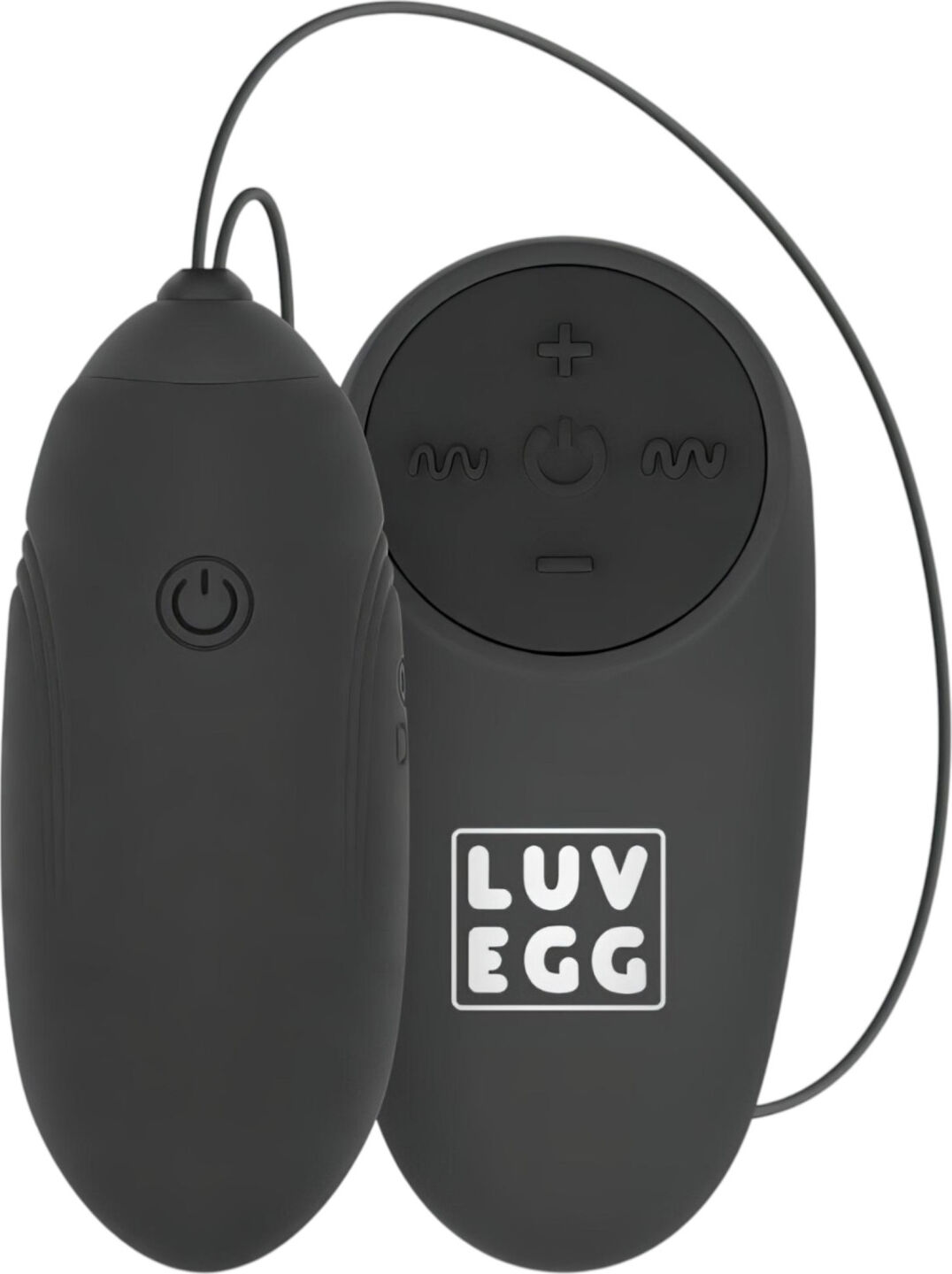 Luv Egg - Bærbart, Batteridrevet Trådløst Vibratoræg (Sort)