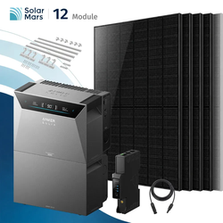 Anker SOLIX Solarbank 4 E5000 Pro Balkonkraftwerk 6000W mit Speicher - 1x BP5000 / Ziegeldach