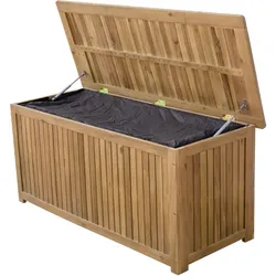 Sedex Sedex FSC® Akazien-Kissentruhe 133 cm – Gartenbox mit Innenplane
