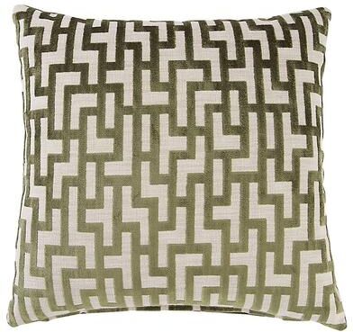 "Lachlan Cut Velvet Pillow Cover - 12"" x 20"" - Ballard Designs"