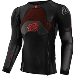 Troy Lee Designs Stage Ghost D3O Langarm Baselayer schwarz Größe L optimaler Schutz und Komfort