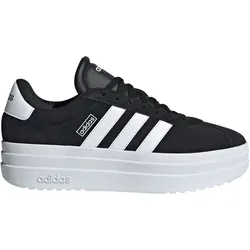 adidas VL Court Bold Plateau Sneaker Damen IH9995 - core black/cloud white/cloud white 36 2/3