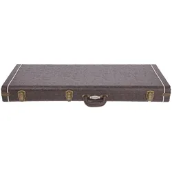 Haar Hardcase Standard T & S Brown Western - Koffer E-Gitarre