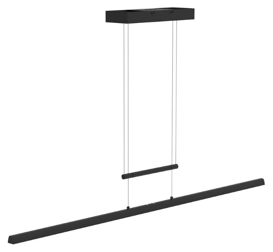 Steinhauer Profilo Zwarte Hanglamp met LED en dimbare functie