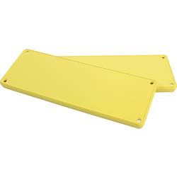 Hammond Electronics 1455UPLY Frontrahmen ABS Gelb (L x B x H) 196 x 71 x 11.60 mm 2 St. 2CPX062618R9999