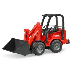 BRUDER - Schäffer Hoflader 2034, 02190 - rot|schwarz