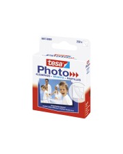 Tesa Montagekleber weiß Dauerhaft Packung mit 250 Photo Mounts pcs 1.3 x 1 cm (56617-00001)