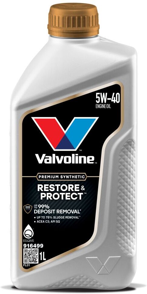 Motoröl VALVOLINE 916499 RESTORE&PROTECT; 5W40 1L