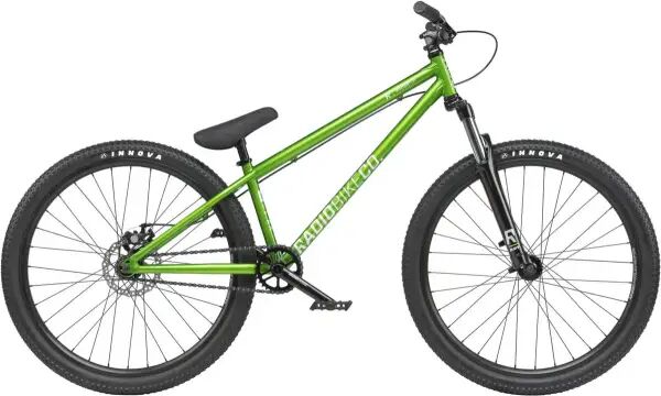 Radio Bike Co Dirt Jump Bike Radio Asura 26" (22.7" - Metallic Green) taglia 22.7"