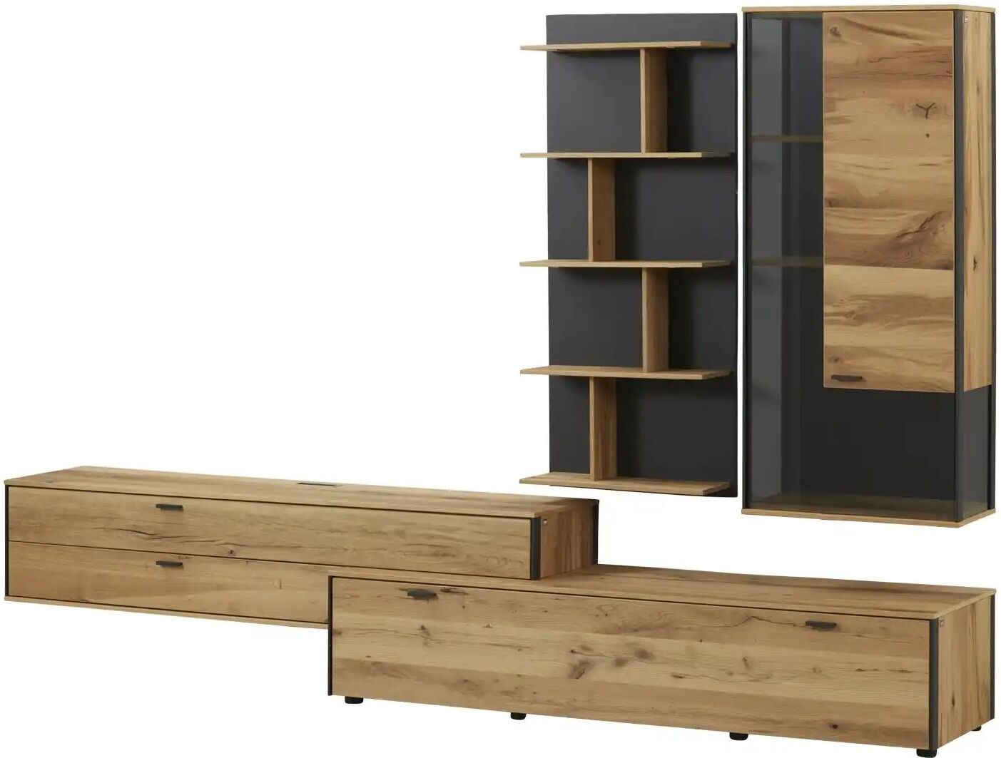 SCHÖNER WOHNEN Kollektion Wohnkombination  Andra ¦ holzfarben ¦ Maße (cm): B: