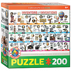 eurographics Puzzle - Erfinder und ihre Erfindungen 200 Teile 301215