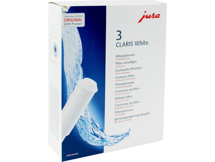 Jura Claris White Waterfilter 3 stuks