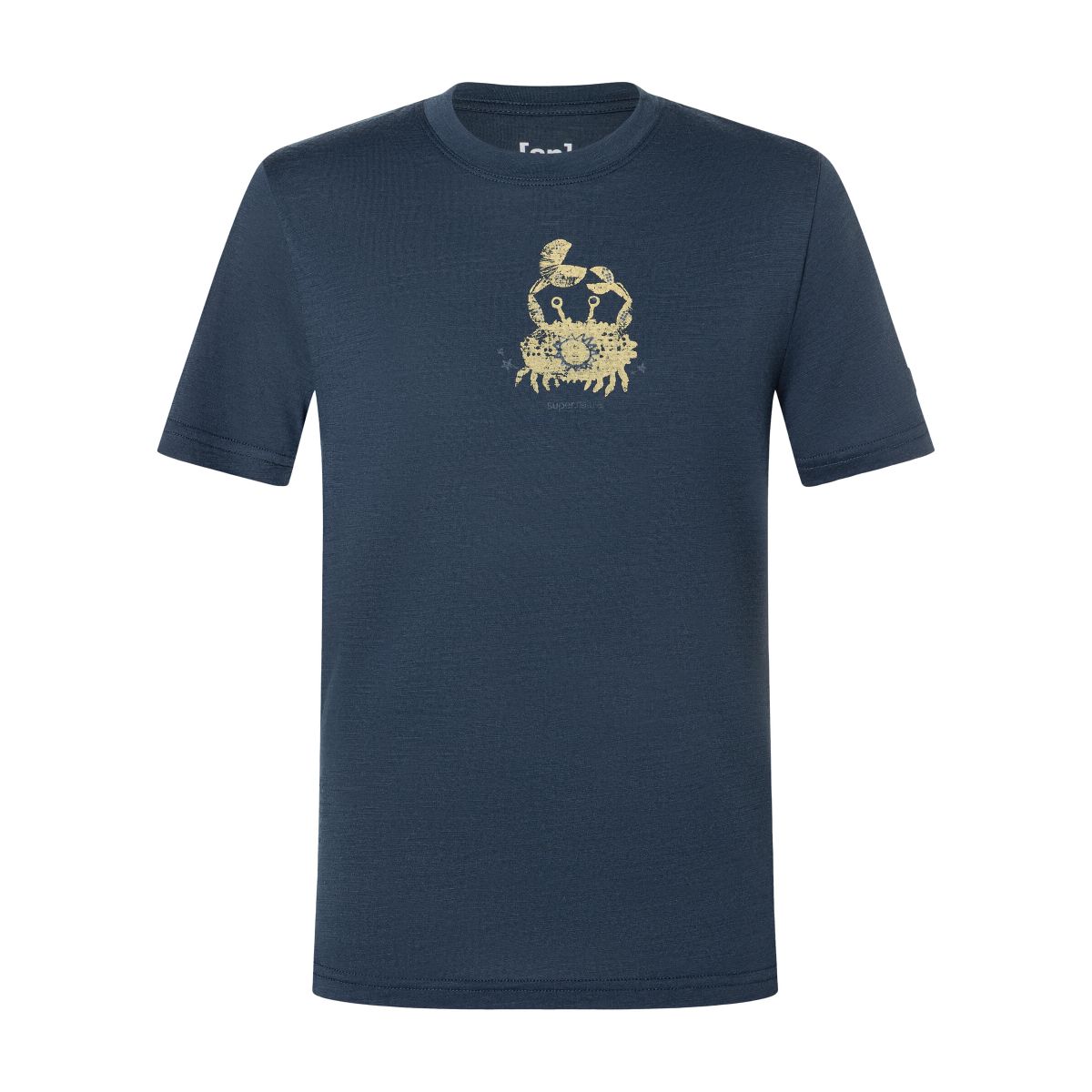 Super.Natural K Crab Tee blueberry/various (W55) 128 SNKP01019W55128