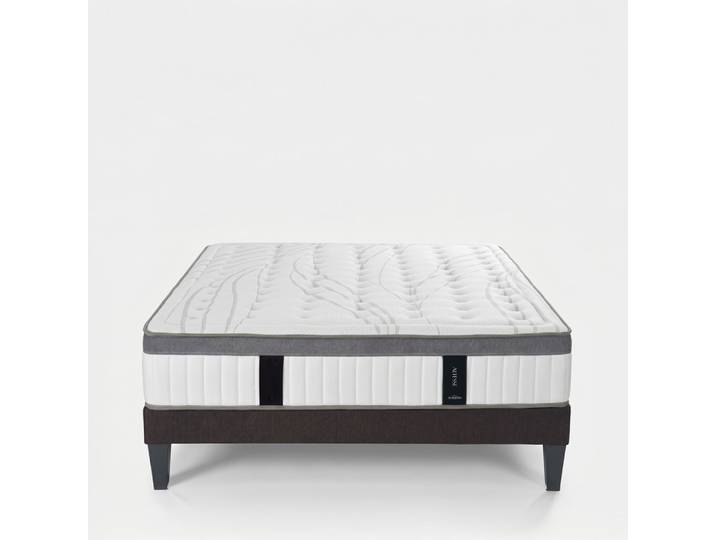 Ensemble matelas mémoire h26 sommier 180x200