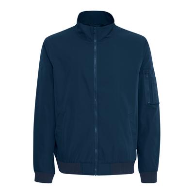 Outdoorjacke BLEND "Outdoorjacke BHEfi", Herren, Gr. S, blau (marineblaus), Obermaterial: 100% Polyester PES., Jacken Outdoorjacke