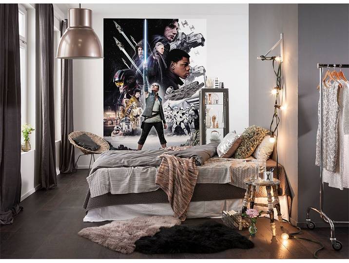 Fototapete Star Wars Balance 184 x 254 x 0cm Multicolor