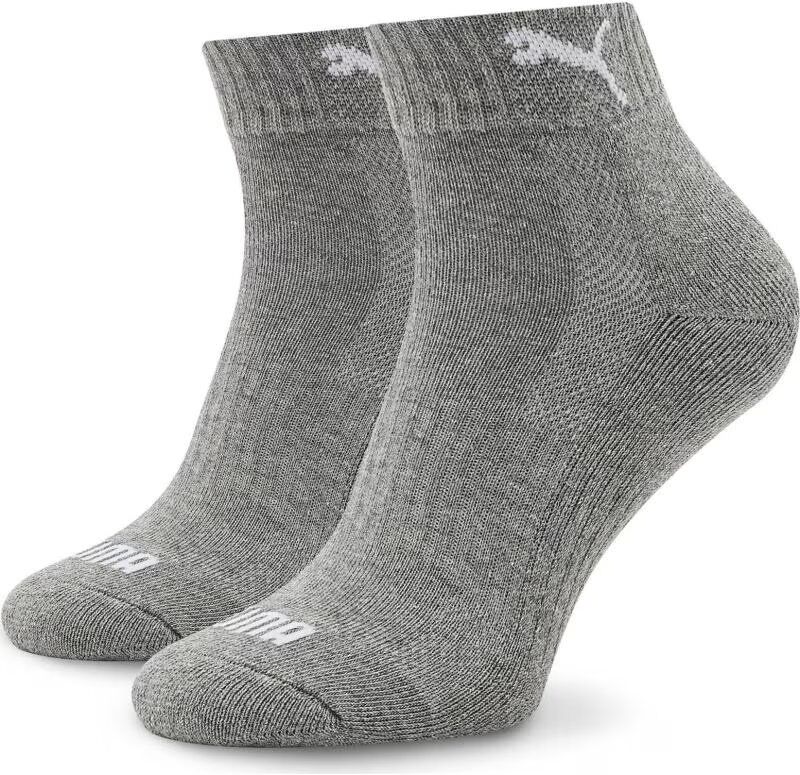 Pack 3 Pares Calcetines Tobilleros Puma Uni Gris 39-42 Mujer
