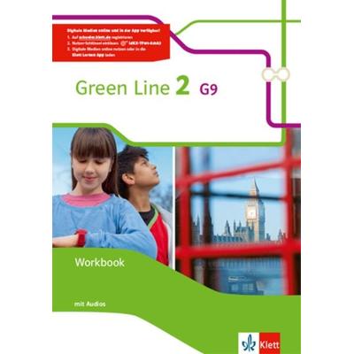 Green Line 2 G9. Workbook + Nutzerschlüssel Klasse 6, Sonstige von , Klett Schulbuchverlag