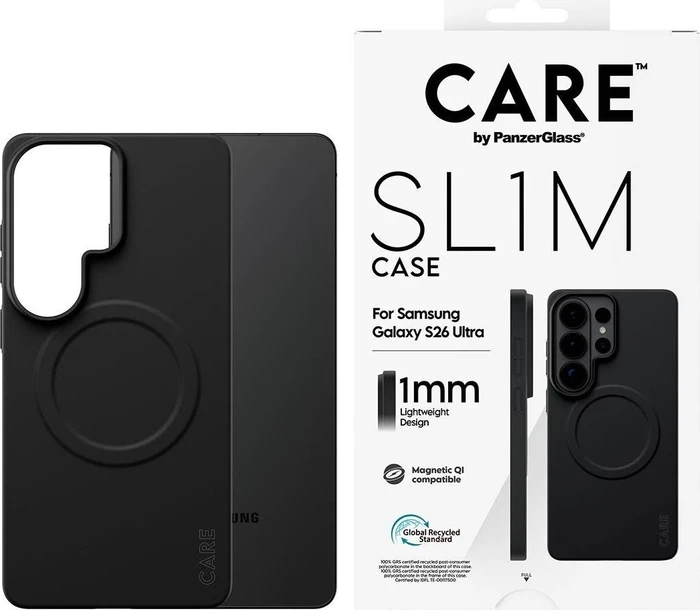 PanzerGlass CARE Hülle Samsung Galaxy S26 Ultra SL1M Qi schwarz