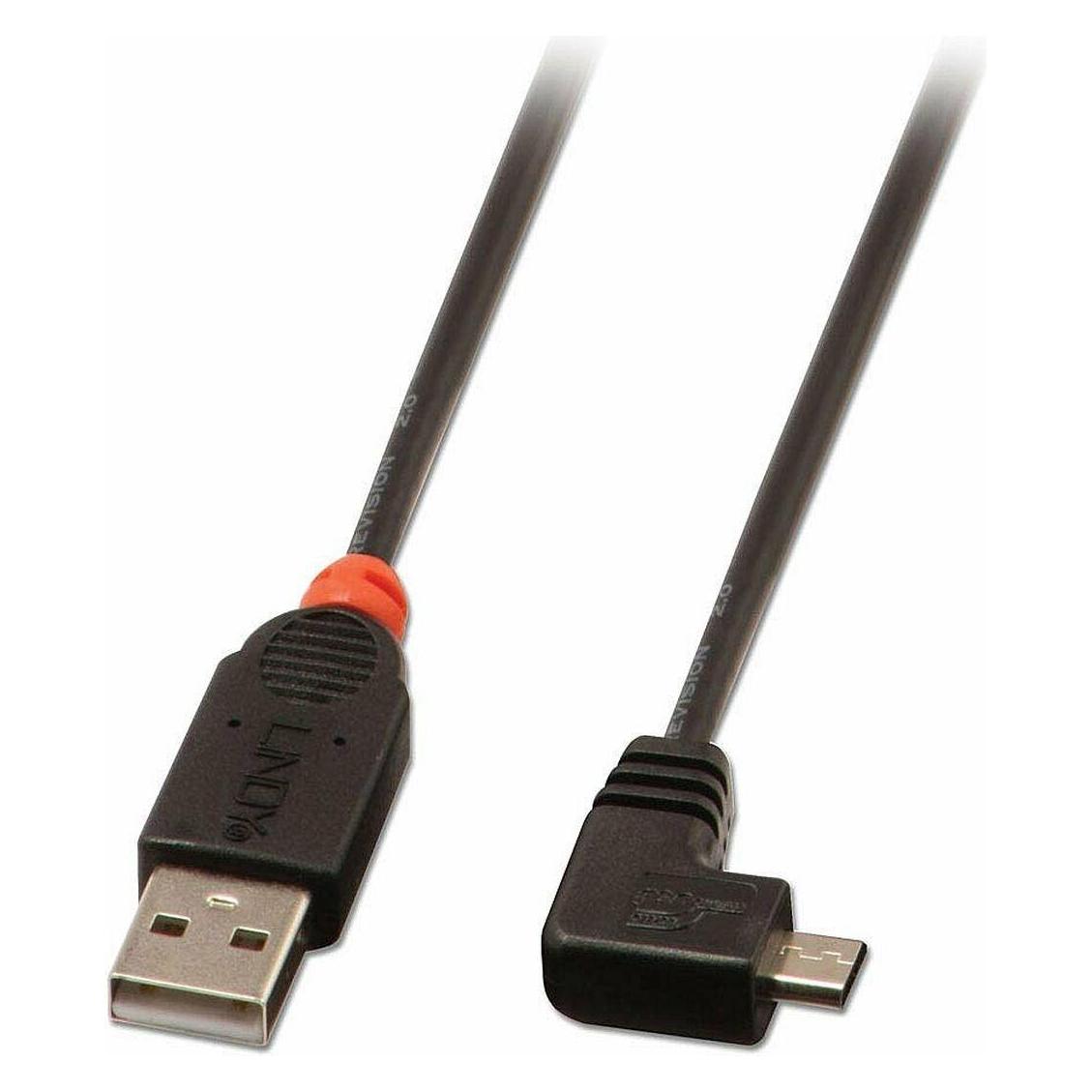 Lindy USB Kabel (2 m, USB 2.0) (31977)