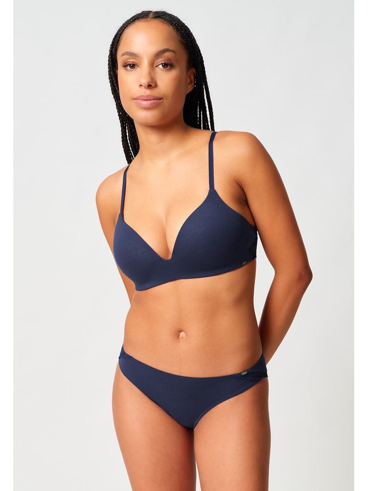 Skiny Soft-BH in Dunkelblau - 80C