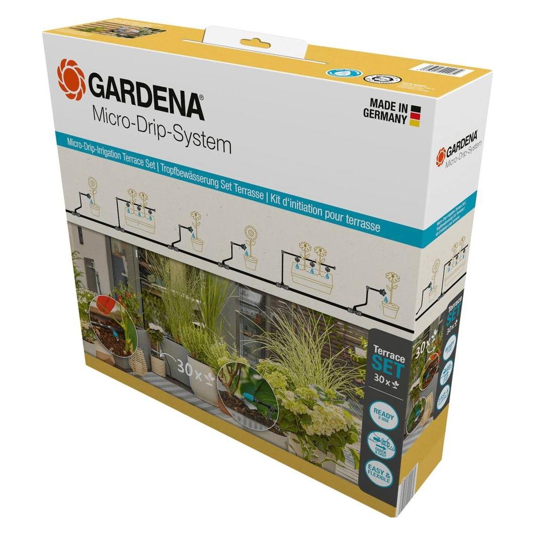 Gardena Startschuss für Terrassenaktion (Tropfbewässerung Set) (13400-32)