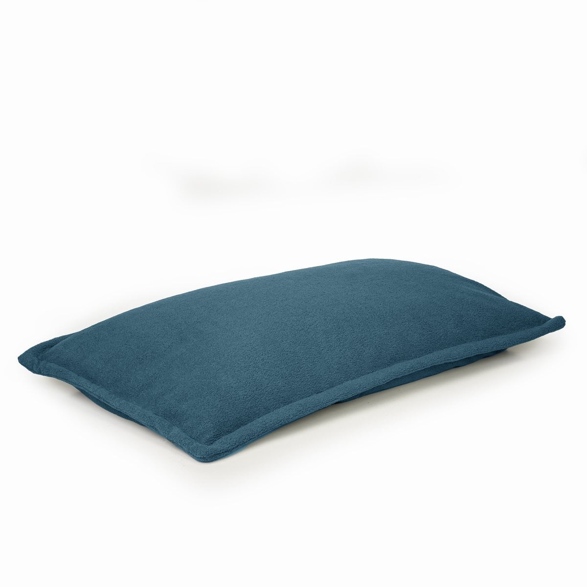 Drop & Sit Kussen 100 Fijn Teddy Petrol