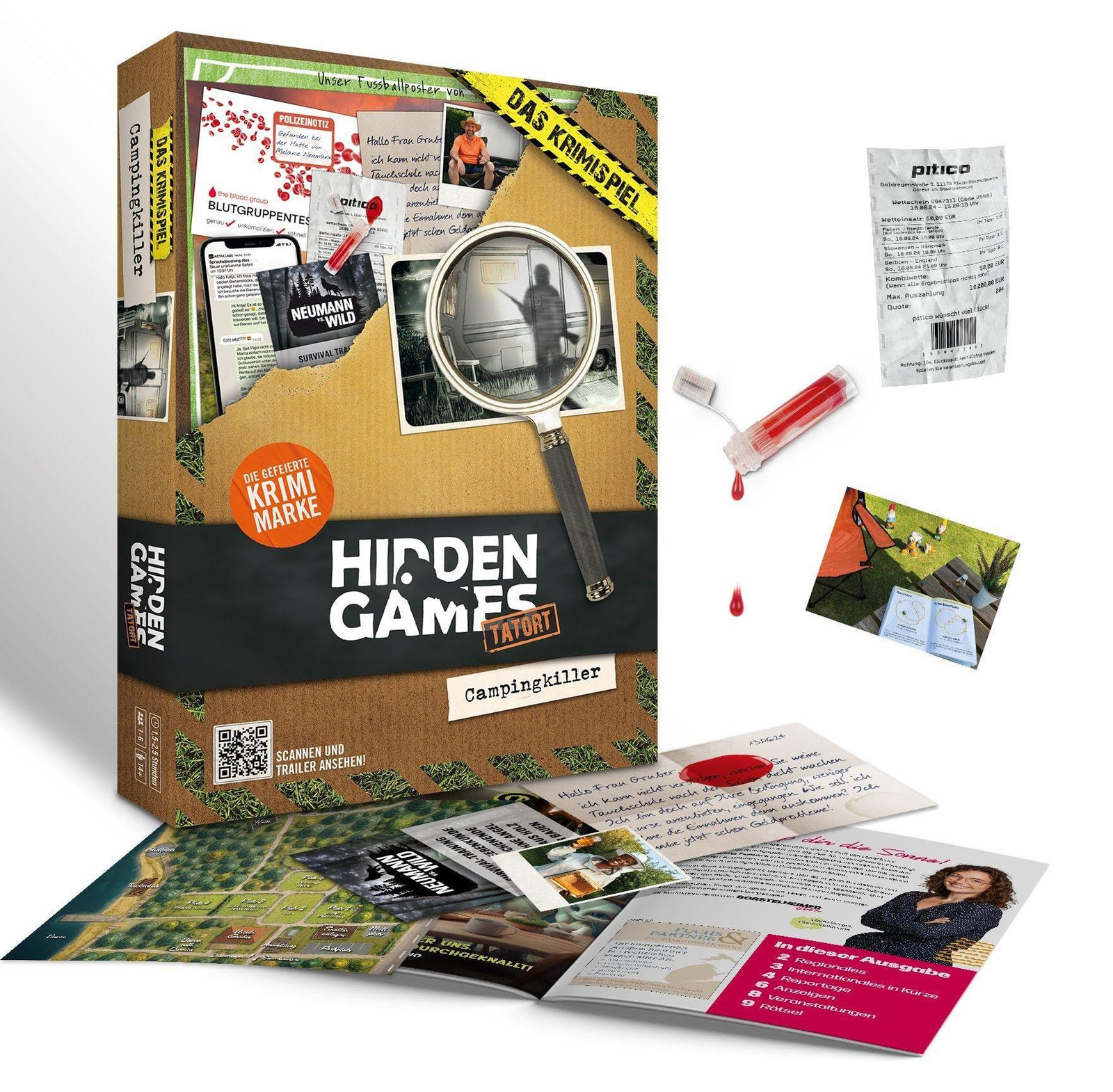 Hidden Games: Tatort – De moordenaar op de camping van Sonstige Verlage