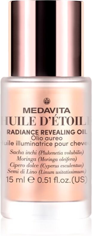Medavita Huile d'Étolle Radiance Revealing Oil radiance oil for shiny and soft hair 15 ml