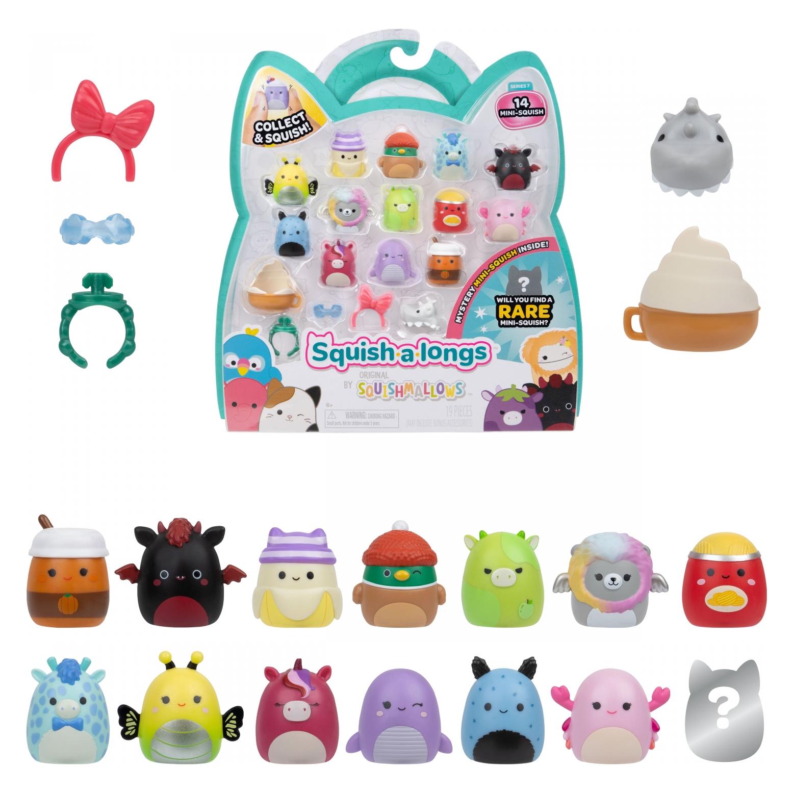 Squishmallows Squish-a-longs 2,5 cm 14 Pack S7 (AMOS2620471)