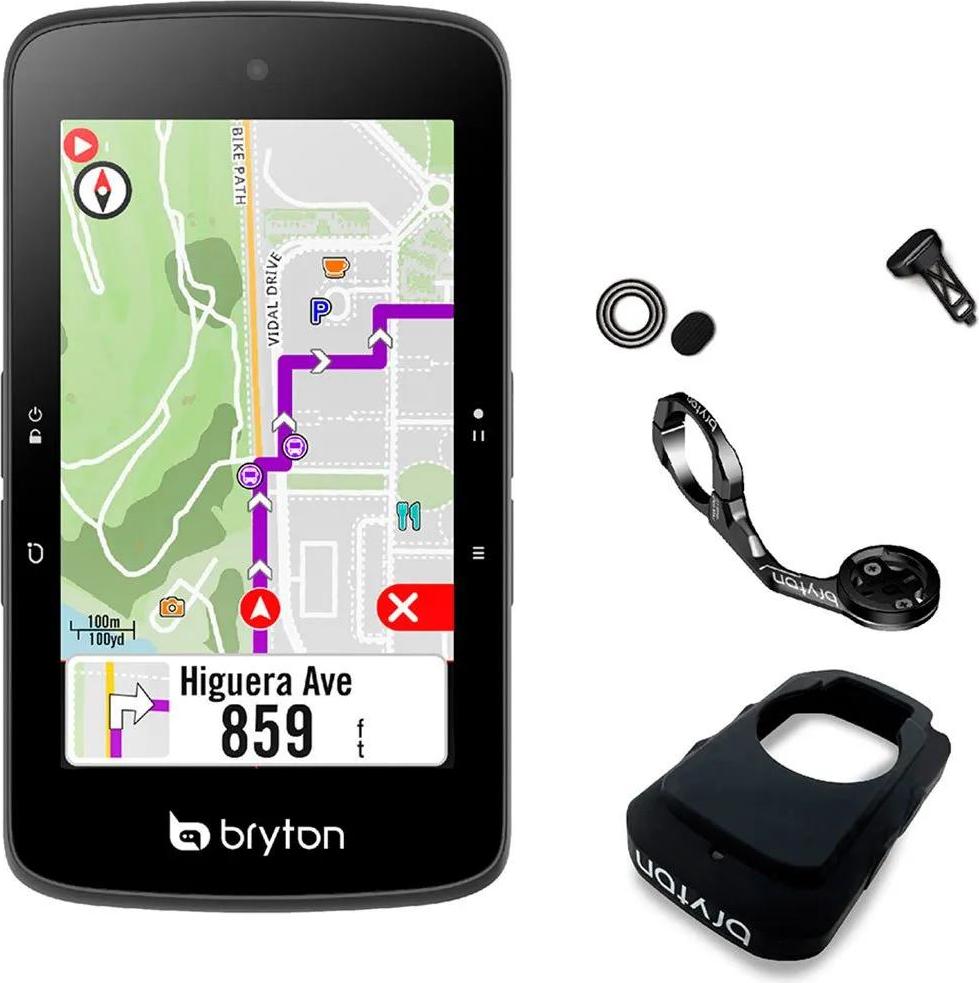 Bryton Rider S800 E Fahrradcomputer Schwarz Schwarz One Size