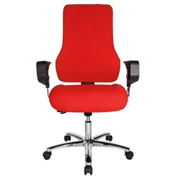 Topstar Bürostuhl »Top-Point-Deluxe« ohne Armlehnen rot