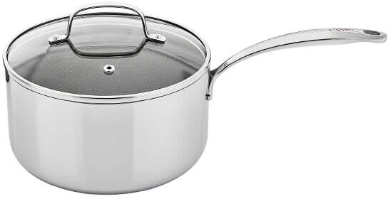 Stoven Hextra 20cm Non-Stick Saucepan with Lid
