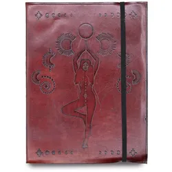 Medium Notebook with strap - Cosmic Goddess