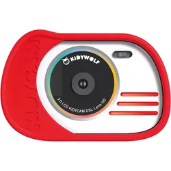 Kidywolf Foto- und Videokamera rot