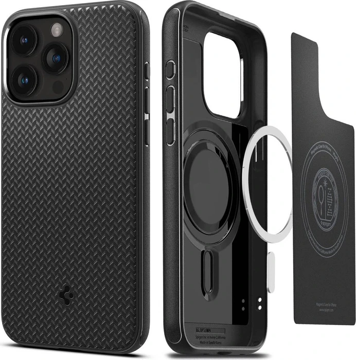 Spigen Mag Armor MagSafe Matte Black iPhone 15 Pro