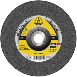 Klingspor, Schleifmittel, A 24 R Supra - Schruppscheiben 125 x 6 x 22,23 mm (24)