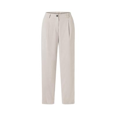 Stoffhose MAERZ MUENCHEN "Maerz Muenchen 181200 Freizeithose Damen Bekleidung", Damen, Gr. 36, EURO-Größen, beige, 100% Baumwolle, normal, Hosen Stoffhose