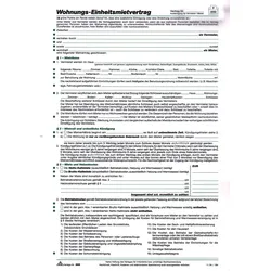 RNK Mietvertrag für Wohnungen Standard/Einheit